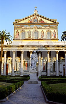 St. Paul's Basilica, Rome, Italy photo