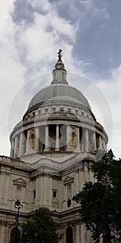 St. Paul\'s Cathedral London. The dome