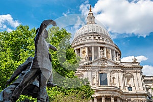 St Paul`s Cathedral. London, England