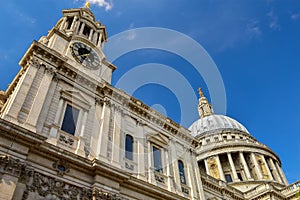 St Paul`s Cathedral in London is a masterpiece of Sir Christopher Wren, UK photo
