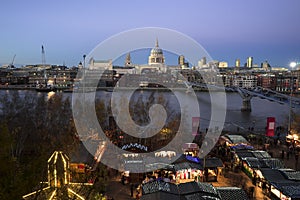 St Paul's Cathedral, seen from Tate Modern