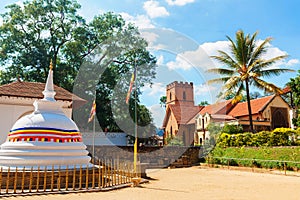 St. Paul's Church facade in Kandy, Sri Lanka
