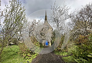 St Paul\'s, an early Victorian church on, Skinner Lane, Bradford, UK