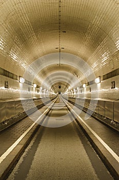 St- Pauli Elbe tunnel, Hamburg, Germany