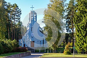 St. Pauliaus Apostol catholic Church in Visaginas Lithuania photo