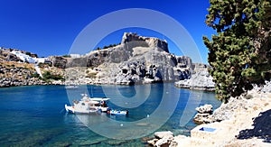 St Pauls Bay Lindos Rhodes Greece