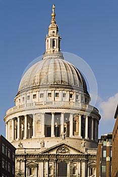 St pauls cathedral city of london england photo