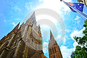 St Paulâ€™s Cathedral in Melbourne, Australia.