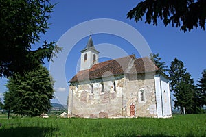 St Peter Chapel in Novo Mjesto, Croatia