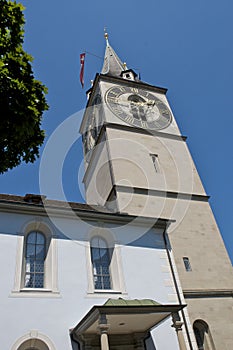 St Peter church Zurich