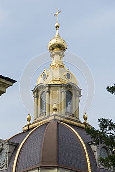 St Peter and Paul Cathedral dome St Petersburg Russia