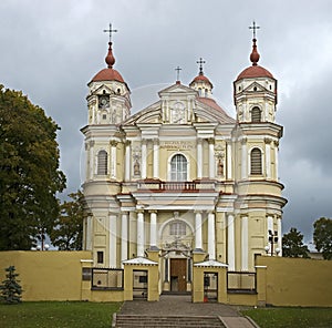 St.Peter and Paul cathedral in Vilnius 1