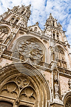 St. Peter and St. Paul church. Ostend, Belgium