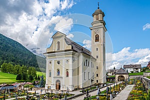 St.Peter and Paul(St.Vitus) church with cemetery in Sesto