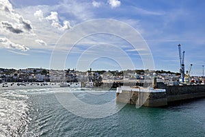 St Peter Port Harbour, Guernsey, Channel Islands photo