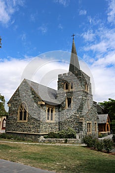 St Peter`s Anglican church, Queenstown, Otago, NZ