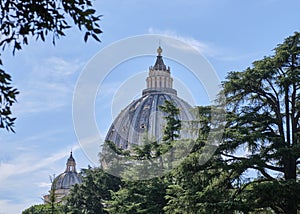 St. Peter`s Basilica Dome