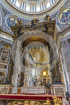 St Peter's Basilica (inside)