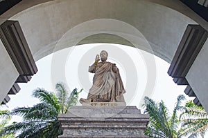 St. Peter's Basilica oudoor statue photo