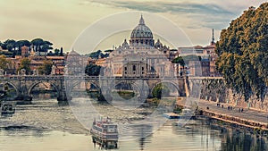 St Peter`s basilica in Rome