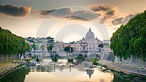 St Peters Basilica in Rome, Italy photo