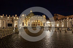 St Peter`s Basilica in Vatican