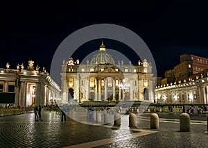 St Peter`s Basilica in Vatican