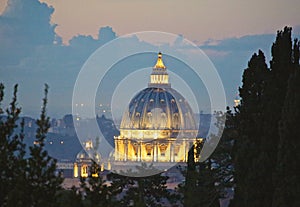 St. Peter's Basilica Vatican City Rome Italy