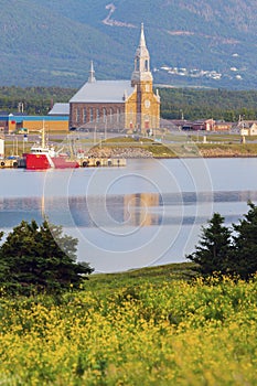 St Peter`s Catholic Church in Cheticamp