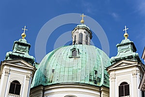 St. Peter`s Church Peterskirche in Vienna, Austria