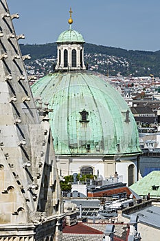 St. Peter`s Church Peterskirche in Vienna, Austria