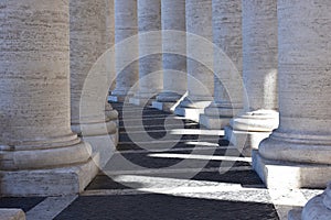 St. Peter's Square colonnades, Vatican photo
