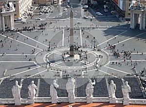 St. Peter's square, Roma