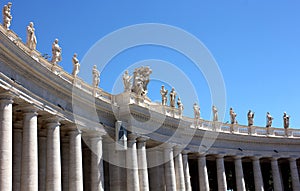 St. Peter`s Square, Vatican City, Rome