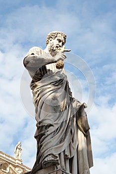 St Peter`s statue, St Peters basilica