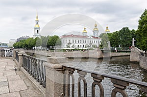 ST. PETERBURG, RUSSIA, Naval Cathedral of St. Nicholas (Naval Ca