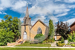 St. Peters Anglican Church in Quâ€™Appelle, SK