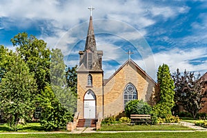 St. Peters Anglican Church in Quâ€™Appelle, SK