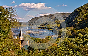 St. Peters Catholic Church in Harpers Ferry, West Virginia