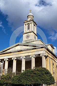 St. Peters Church on Eaton Square in London, UK