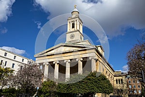 St. Peters Church on Eaton Square in London, UK