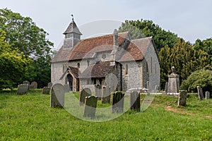 St Peters Church in the Kent village of Whitfield England