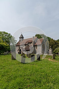 St Peters Church in the Kent village of Whitfield England