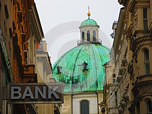 St. Peters church in Vienna