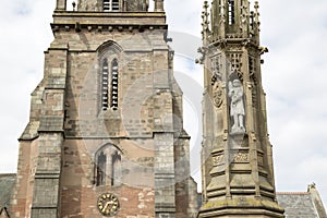 St Peters Church and War Memorial; Hereford