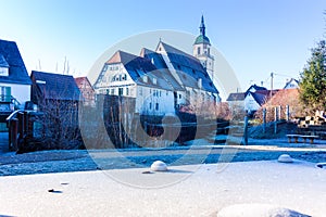 St. Peters Church, Weilheim / Teck in Winter