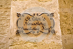 St. Peters Monastery in Mdina