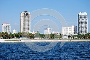 St. Petersburg, Florida Waterfront Skyline