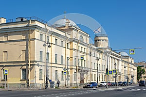 St. Petersburg, historical building of the Naval Gentry Cadet Corps