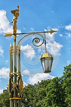 St.Petersburg historical street lantern